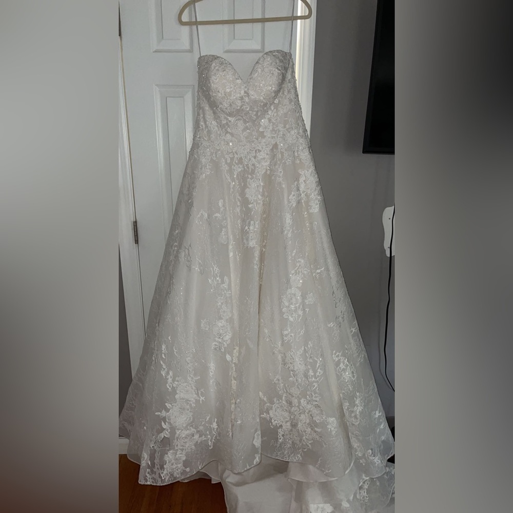 Wedding dress corset never worn custom